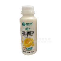 純樂美黃桃果粒酸奶310ml