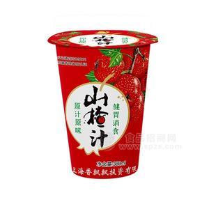 香飘益茶饮料山楂汁饮品杯装果汁饮料380ml