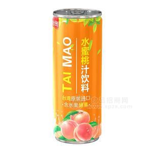 臺貿(mào)水蜜桃汁飲料300ml