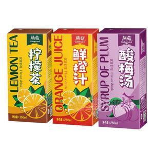 燕菇 檸檬茶 鮮橙汁 酸梅湯250ml