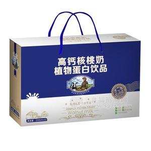 高钙核桃奶 植物蛋白饮品礼袋装250mlx12