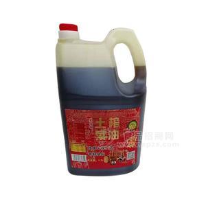 菜園壩土榨菜油食用油  4.5L