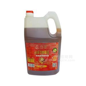 菜园坝小磨芝麻香油食用植物调和油4.5L