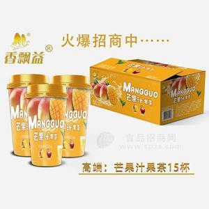 香飘益茶饮料高端芒果汁果茶15杯招商