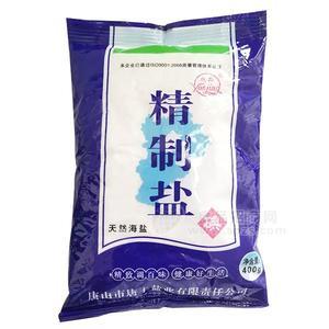 燕晶天然海鹽精制鹽食鹽400g