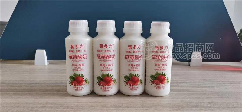 甄多力 草莓果粒酸奶