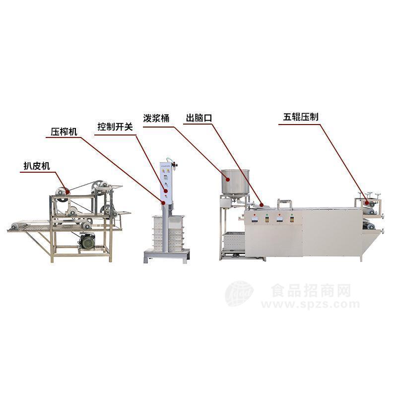 山東煙臺(tái)豆腐皮機(jī)效率高 種類(lèi)齊全豆腐皮機(jī)廠家批發(fā) 豆制品設(shè)備