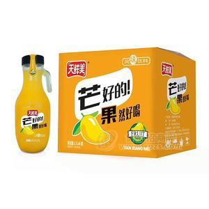 天鮮美芒果味風味飲料1.5lX6瓶