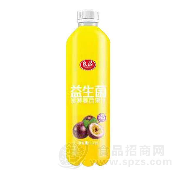 良派百香果味益生菌发酵复合果汁饮料1.25L