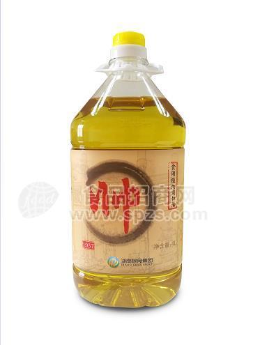 湖南粮食集团  帅牌4L食用调和油