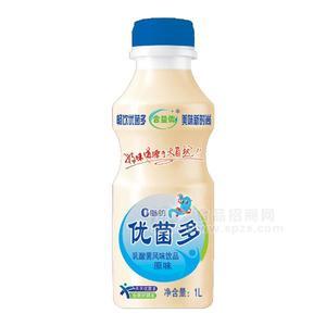 合益優(yōu)優(yōu)菌多乳酸菌風(fēng)味飲品乳飲料原味1L