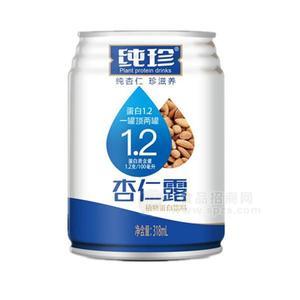 純珍蛋白1.2杏仁露植物蛋白飲料318ml