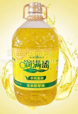 5L润满盈玉米胚芽油招商