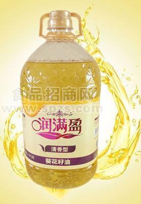 5L润满盈葵花籽油招商