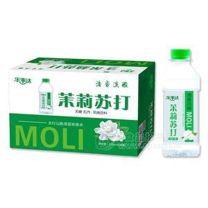 乐事达茉莉苏打 无糖无汽风味饮料350mlx24瓶