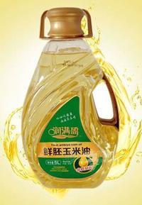 5L潤滿盈鮮胚玉米胚芽油 異型桶招商