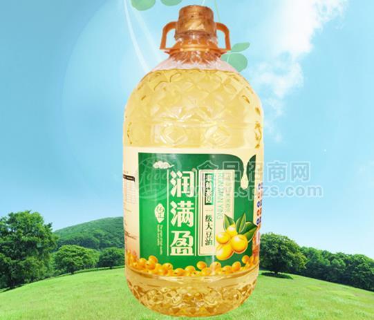 5L潤滿盈非轉(zhuǎn)基因一級大豆油招商