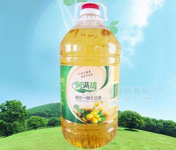 10L润满盈非转基因一级大豆油招商