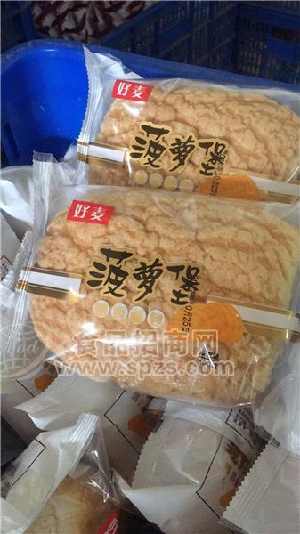 好麦 菠萝包定量面包 100克