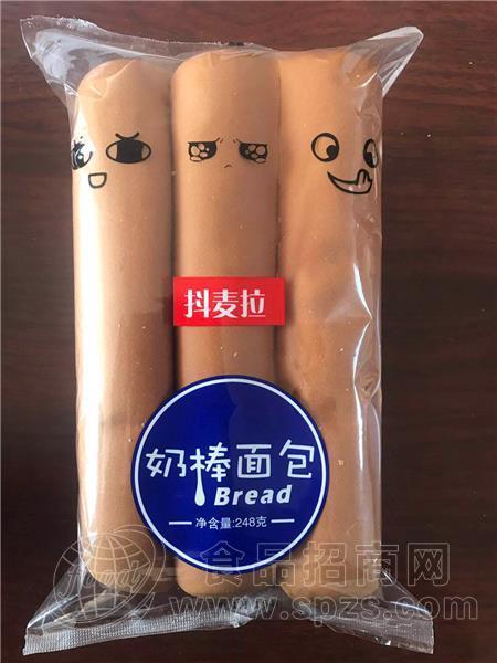 抖麦拉 奶棒面包 248克
