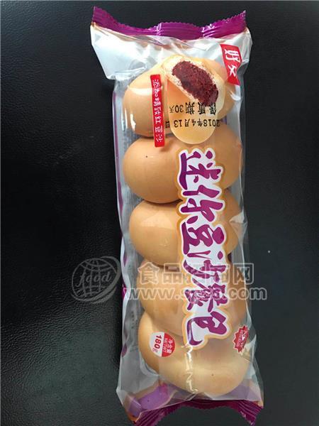 好麦 红豆沙面包早餐面包 180克