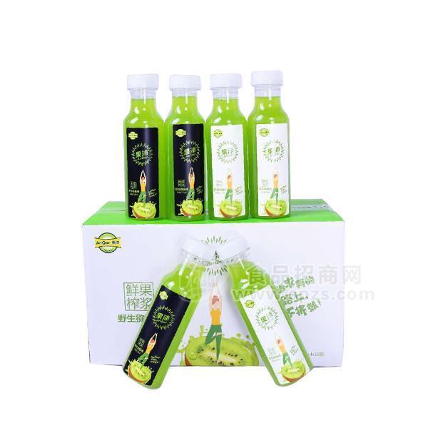 ·果沛 猕猴桃果汁饮料336mlX18瓶 