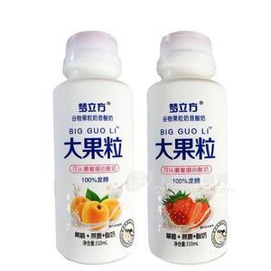 夢(mèng)立方大果粒谷物果粒奶昔黃桃+燕麥+酸奶310ml