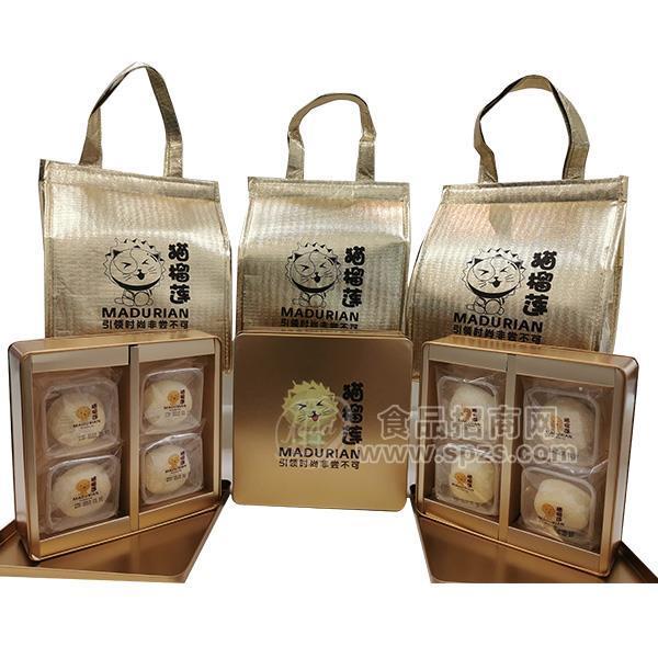 ·马来原装进口猫山王榴莲月饼猫榴莲月饼烘焙食品招商 