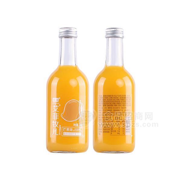 穎潤艾菲牧兒芒果味復(fù)合益生菌芒果汁飲料果汁飲料330g