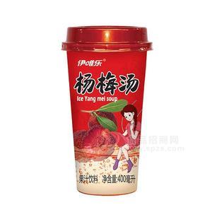 伊唯乐杨梅汤果汁饮料400ml