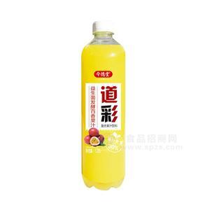 令德堂益生菌發(fā)酵百香果汁復(fù)合果汁飲料1.25L