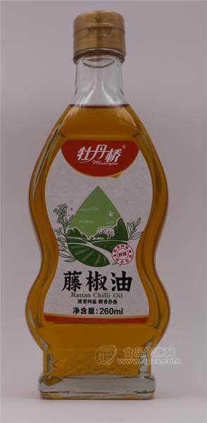 牡丹橋藤椒油260ml