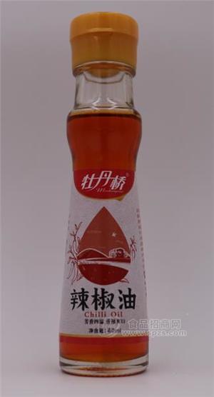 牡丹桥辣椒油60ml招商