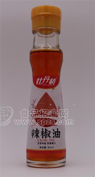 牡丹橋辣椒油調(diào)味品60ml