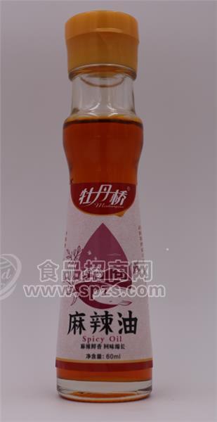 牡丹橋麻辣油 調(diào)味品60ml