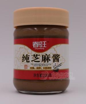 春旺純芝麻醬調(diào)味品240g