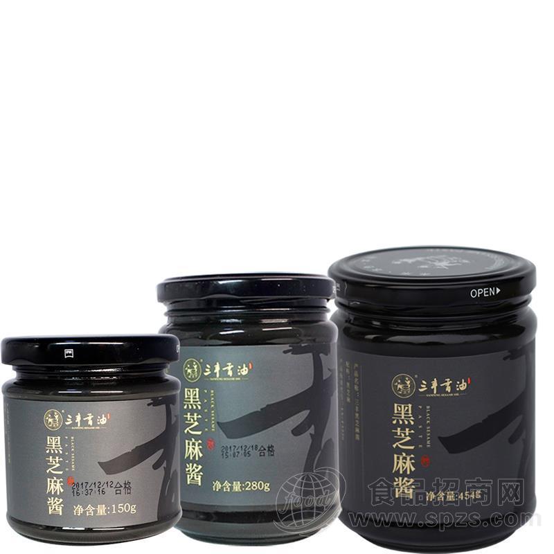 山东三丰香油有限公司给黑芝麻酱火锅蘸料麻油国产芝麻传统工艺出口欧美日本招商招商