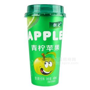 衡大青檸蘋果果汁茶飲料400ml