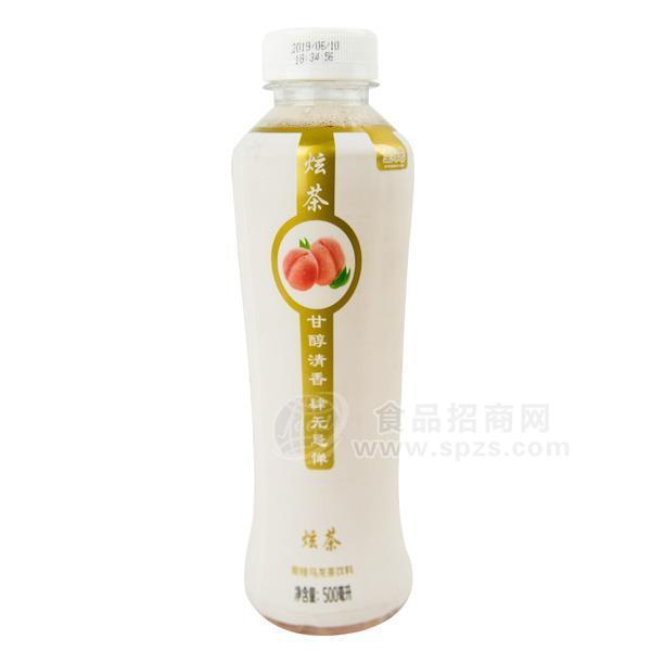 炫茶蜜桃烏龍果茶飲料 500ml