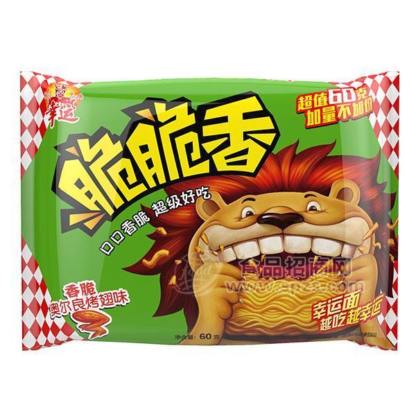 ·幸运 脆脆香干吃面奥尔良烤翅味60g 