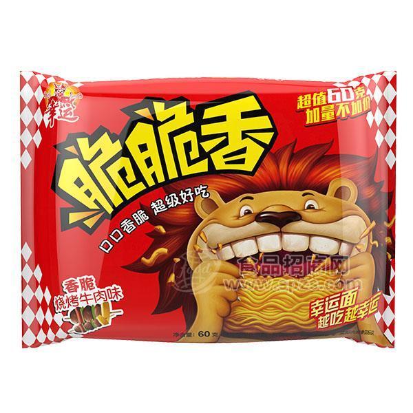 ·幸运 脆脆香干吃面烧烤牛肉味60g 