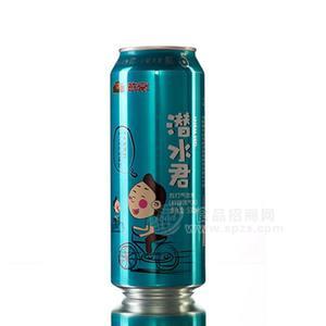 燕京潛水君蘇打氣泡水檸檬味汽水功能型飲料500ml