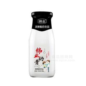 錦業(yè)奶昔發(fā)酵酸奶飲品原味300ml