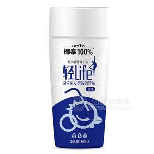 椰泰原味 益生菌发酵酸奶饮品360ml