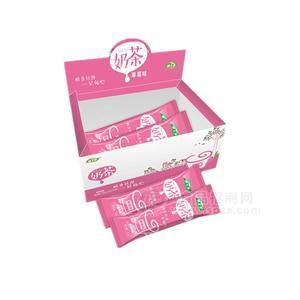 欧士多草莓味奶茶25g