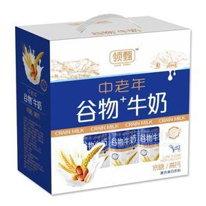 領(lǐng)甄中老年谷物牛奶 復(fù)合蛋白飲料