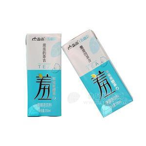 淼雨五道彩羞羞的茶吉苹果果醋茶饮料250ml
