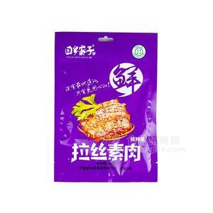 回乡寨子烧烤味拉丝素肉 休闲食品  豆制品小零食  90g