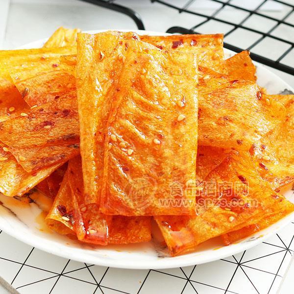 拾光悠味蒜你很薄蒜香味辣条休闲食品网红零食 80g