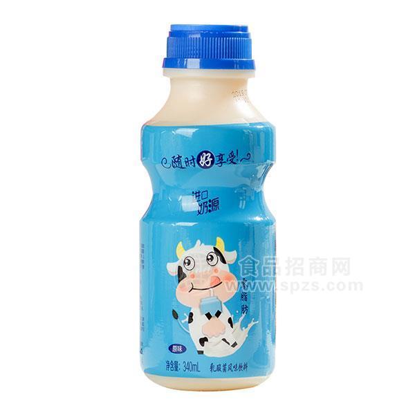 ·东致零脂肪乳酸菌风味饮料原味340ml 